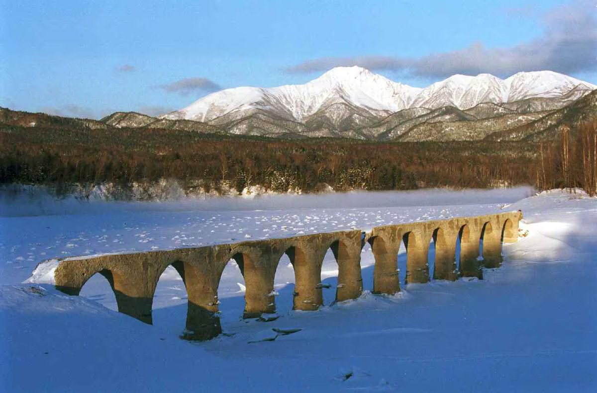 🌉 시호로선 다우슈베츠강 교량 터 (타우슈베츠가와 교료) 이미지 5